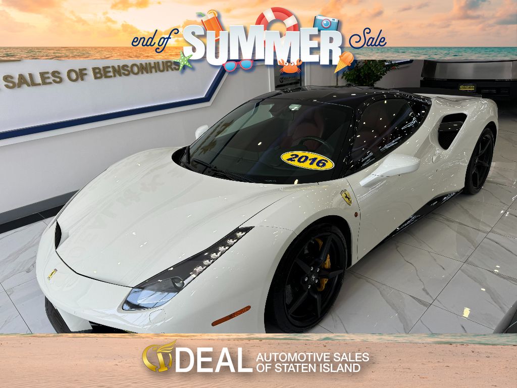 Used 2016 Ferrari 488 GTB Base with VIN ZFF79ALA7G0215479 for sale in Flushing, NY