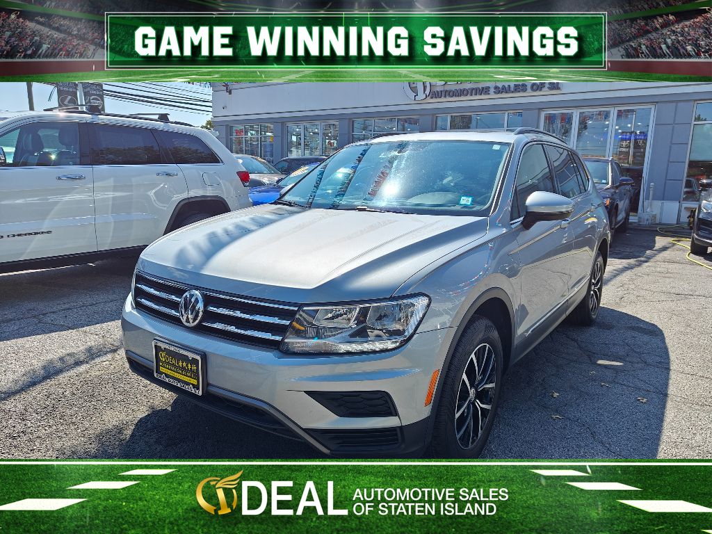 Used 2021 Volkswagen Tiguan SE with VIN 3VV2B7AX7MM121913 for sale in Flushing, NY