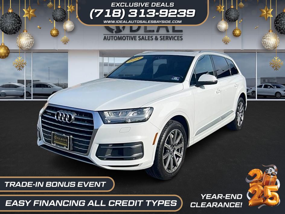 Used 2019 Audi Q7 Premium Plus with VIN WA1LHAF71KD025561 for sale in Flushing, NY